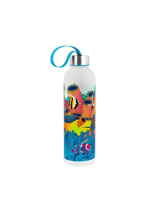 Pylones Plastic Water Bottle 800ml Multicolour