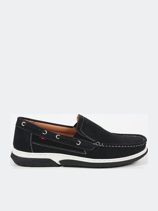 Ανδρικά Boat Shoes σε Μαύρο Χρώμα