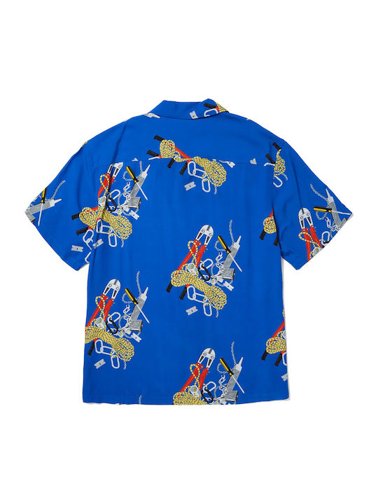 Resort Short-sleeved Shirt Blue