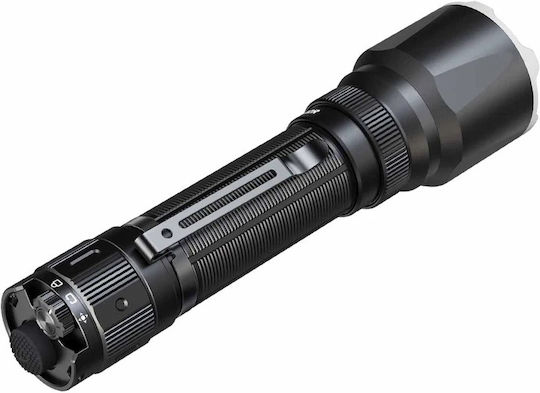 Dulotec Επαναφορτιζόμενος Φακός LED IP68 με Μέγιστη Φωτεινότητα 3200lm