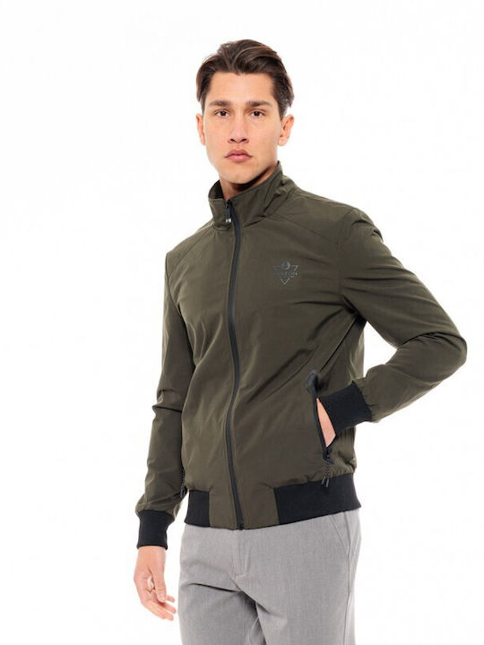 Biston Herren Jacke Lässig Olive