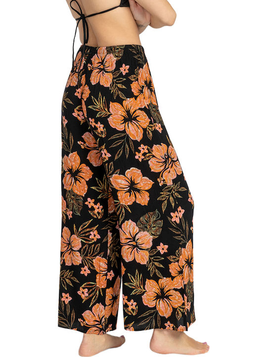 Beach Spirit Women's Fabric Trousers Bsd/black Sands
