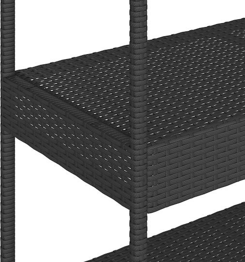 Masă Bar Exterior Neagră 101x40x100cm