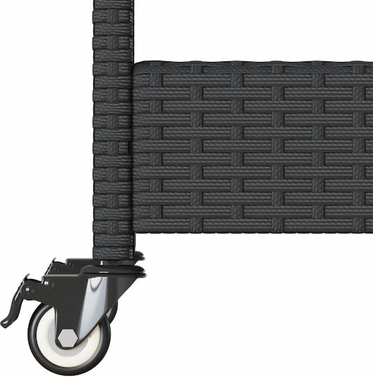 Masă Bar Exterior Neagră 101x40x100cm
