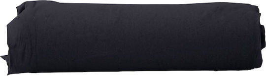Black Geotextile Membrane 1 X 10 M Polyester Fibers 4009848