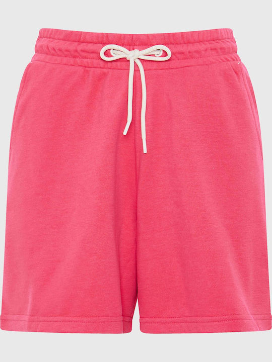 Damen Sportliche Bermuda Rosa