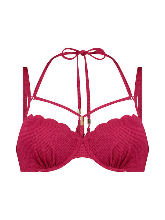 Bikini Top Scallop Berry