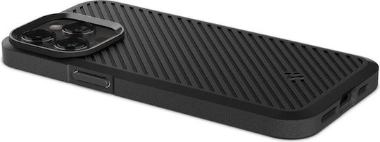 Spigen Core Armor Back Cover Σιλικόνης 1.2mm Μαύρο (iPhone 15 Pro Max)