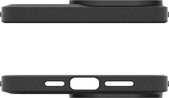 Spigen Core Armor Back Cover Σιλικόνης 1.2mm Μαύρο (iPhone 15 Pro Max)