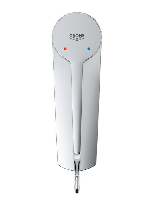 Grohe Eurosmart Αναμεικτική Μπαταρία Νιπτήρα ΑΜΕΑ Ασημί