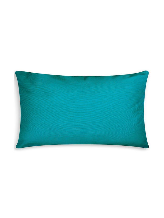 Excelsa Sofa-Kissen Havana aus 100% Baumwolle Türkises 30x45cm