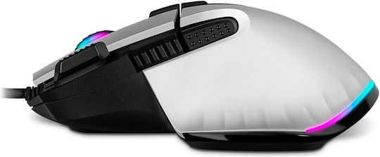 Sven RX-G990 RGB Gaming Ποντίκι 12400 DPI Λευκό