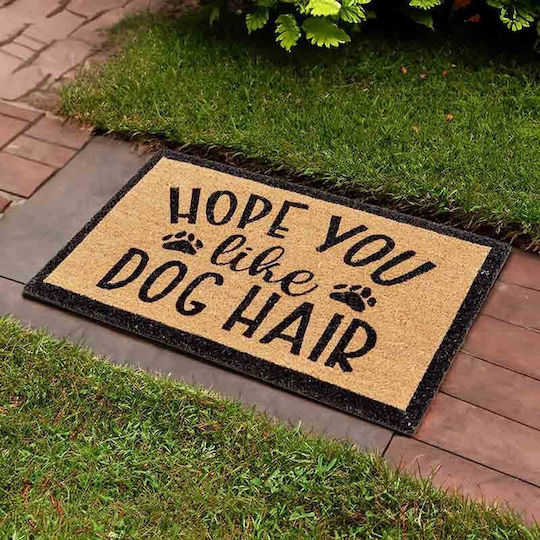 Hauz Entrance Mat Hope You Like Beige 45x75cm