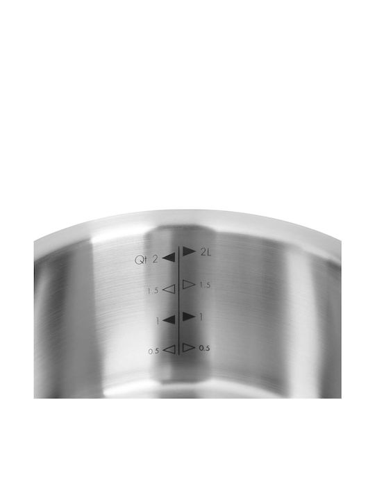 Woll Concept Βαθιά Ανοξείδωτη Κατσαρόλα 2.5lt / 18cm