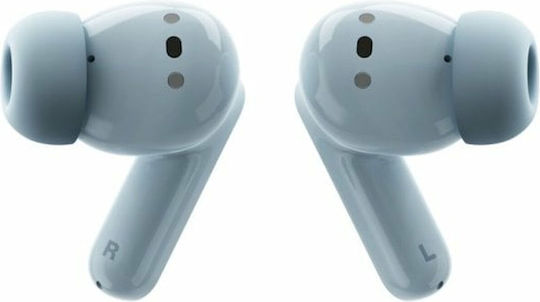 Motorola Moto Buds Bluetooth Handsfree Earphones with Sweat Resistance and Charging Case Glacier Blue