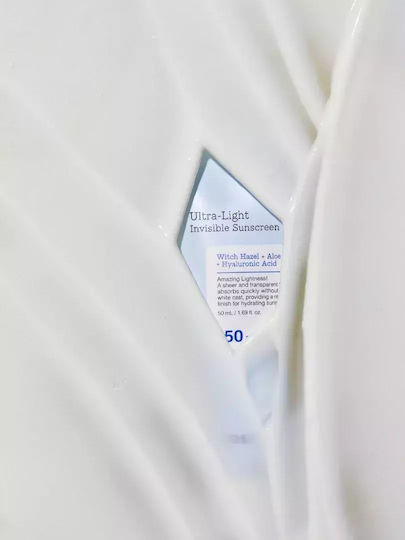 Cosrx Ultra-Light Invisible Αντηλιακή Κρέμα Προσώπου SPF50+ 50ml