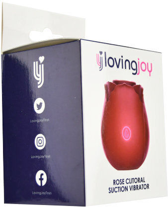 Loving Joy Clitoral Vibrator 7cm Fuchsia