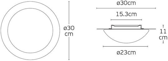 VK Lighting Πλαφονιέρα LED VK Lighting Πλαφονιέρα LED