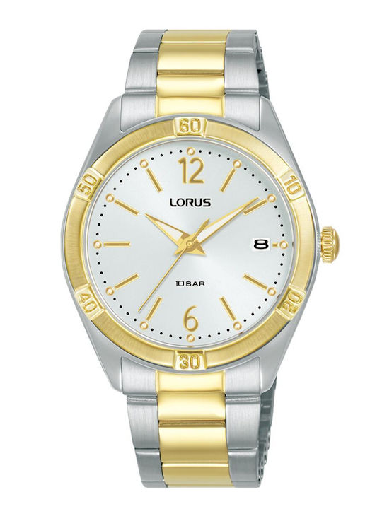 Lorus Uhr Batterie mit Metallarmband