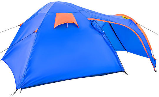 Vevor Camping Tent Tunnel Blue 3 Seasons for 3 People 405x215x170cm