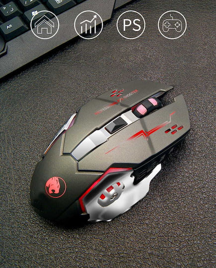 Zenwire G8 Ασύρματο RGB Gaming Ποντίκι Πολύχρωμο