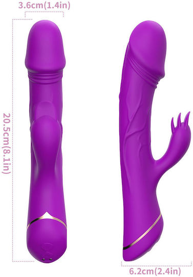 Boss Of Toys Dublu Vibrator 2cm Violet