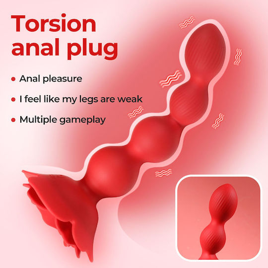 Boss Of Toys Anal Plug mit Vibration Rosa
