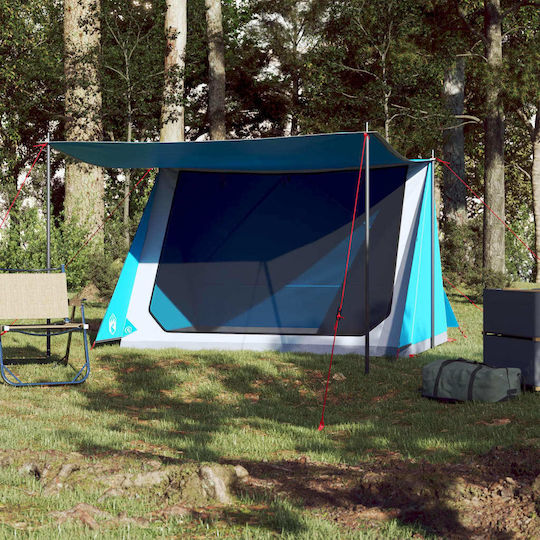 vidaXL Σκηνή Camping Μπλε για 2 Άτομα 214x161x120εκ.