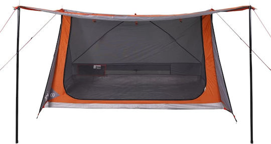 vidaXL Σκηνή Camping Γκρι για 2 Άτομα 214x161x120εκ.