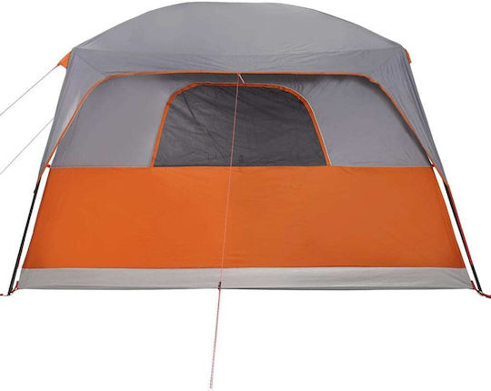 vidaXL Σκηνή Camping Πορτοκαλί για 10 Άτομα 426x304x233εκ.