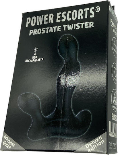 Power Escorts Anal Plug Black 12.5cm
