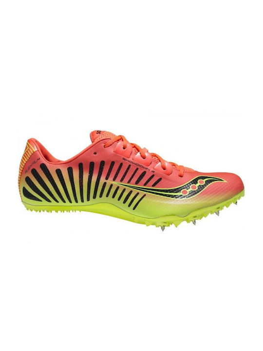 Saucony Showdown 2 Γυναικεία Spikes Κίτρινα