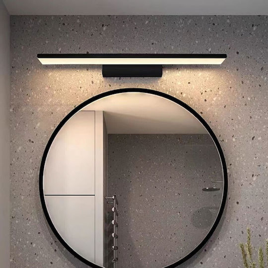 VK Lighting Lumină de Perete cu LED Integrat și Lumină Alb Cald Negru 40cm