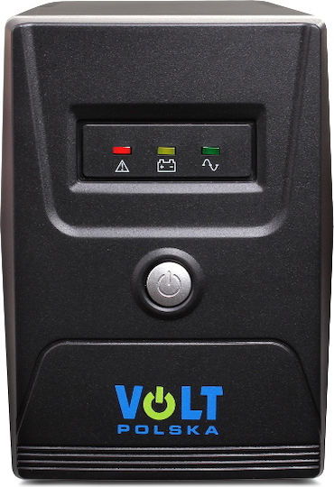 Volt Polska PICO UPS Line-Interactive 600VA 360W με 2 Schuko Πρίζες
