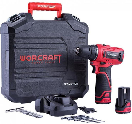 Worcraft Șurubelniță Baterie 12V 1x1.5Ah