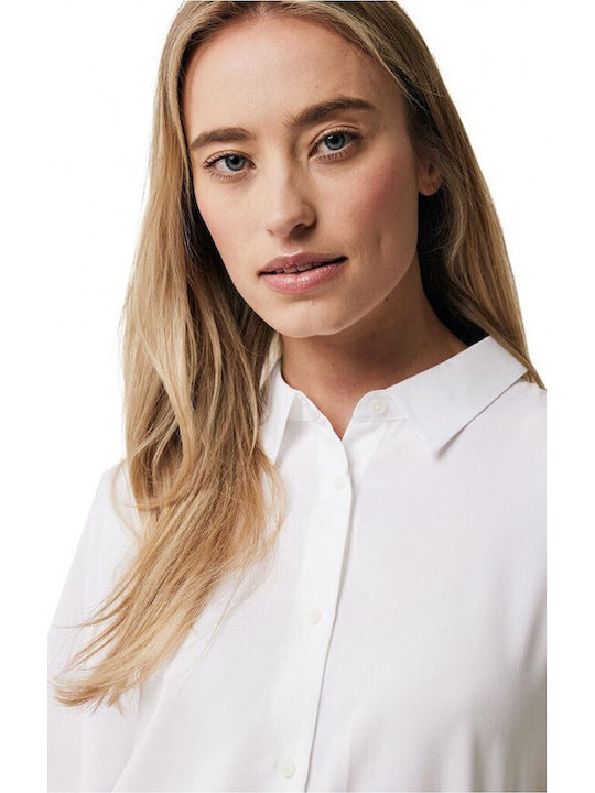 Women's Short Sleeve Shirt White