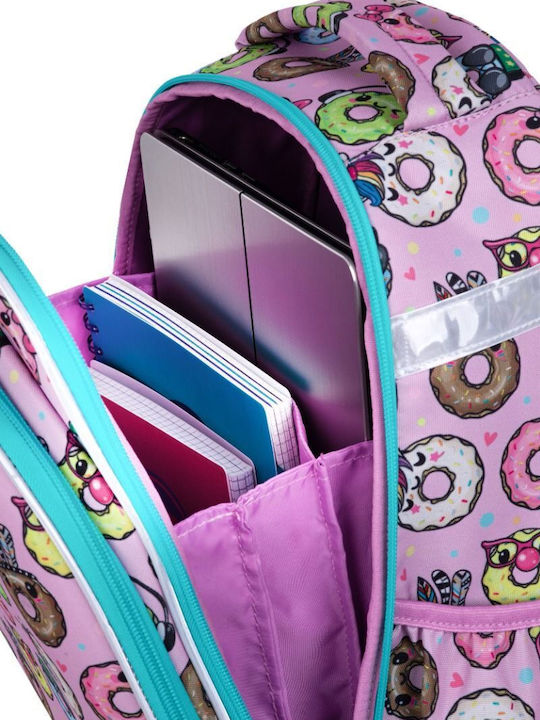 Coolpack Happy Donuts Σχολική Τσάντα Πλάτης Νηπιαγωγείου Πολύχρωμη