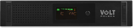 Volt Polska UPS Line-Interactive 2000VA 1200W με 5 Πρίζες