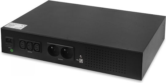 Volt Polska UPS Line-Interactive 2000VA 1200W με 5 Πρίζες
