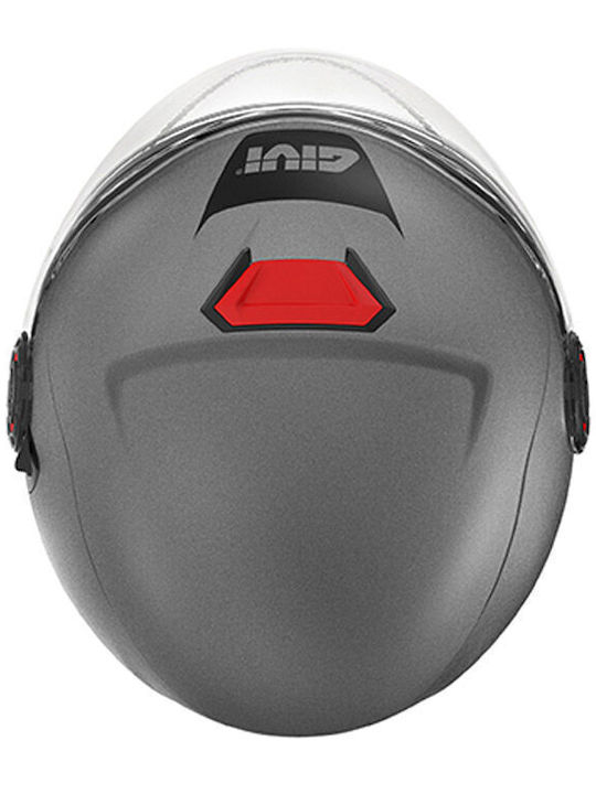 Givi H12.5 Jet Mat Titanium Motorradhelm Jet ECE 22.06 1250gr