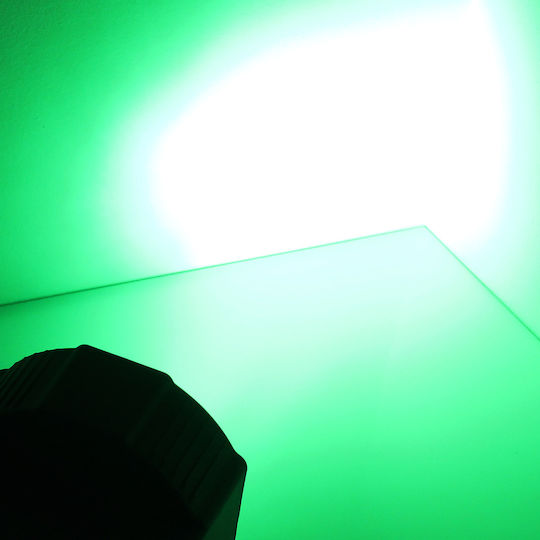 Φωτορυθμικό LED PAR 18 Smd RGB / Κόκκινο / Πράσινο / Μπλε