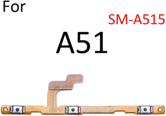 Samsung Galaxy A51 Sm-a515 Power Button & Volume Button Flex Cable