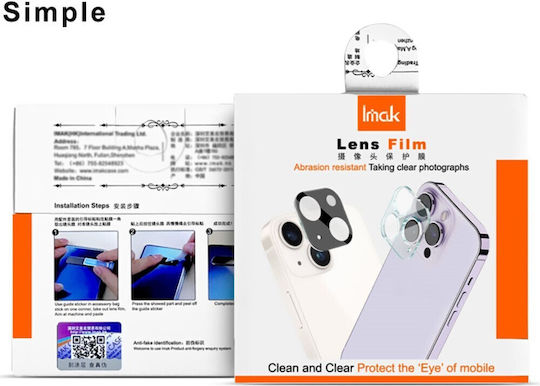 Camera Protection Tempered Glass Black for the Xiaomi Redmi Note 13 4G