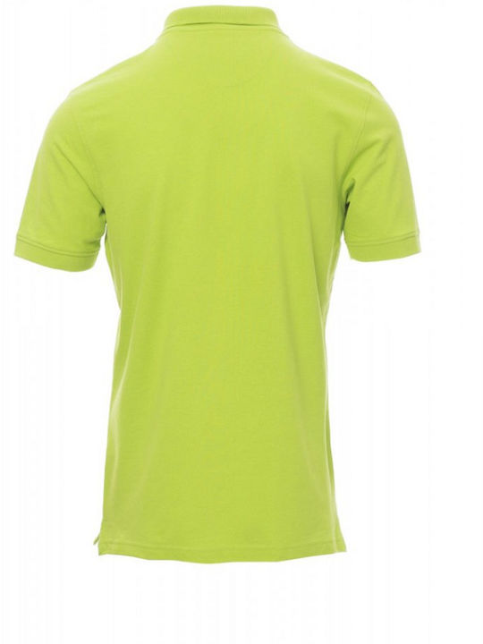 Payper Bărbați Bluza Promotională Mânecă Scurtă Light Green
