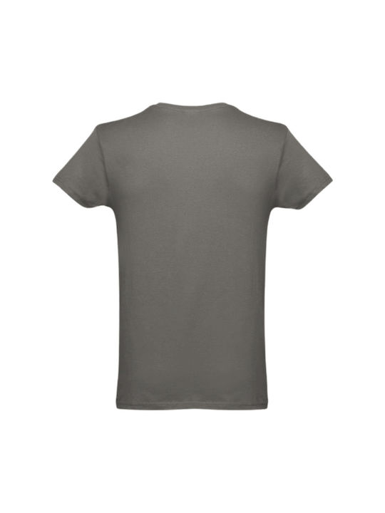 100% Men's Short Sleeve Promotional T-Shirt Grey