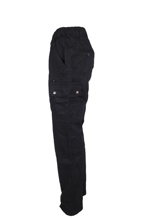 Payper Forest Polar Work Trousers Black made of Cotton