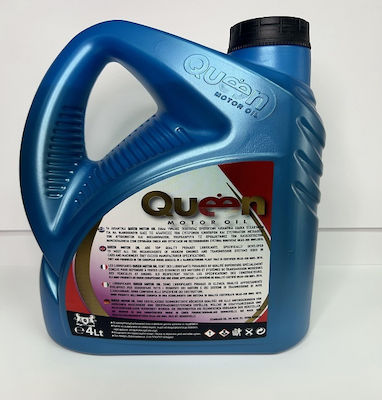 Queen Car Lubricant 20W-50 4lt for Diesel Engine