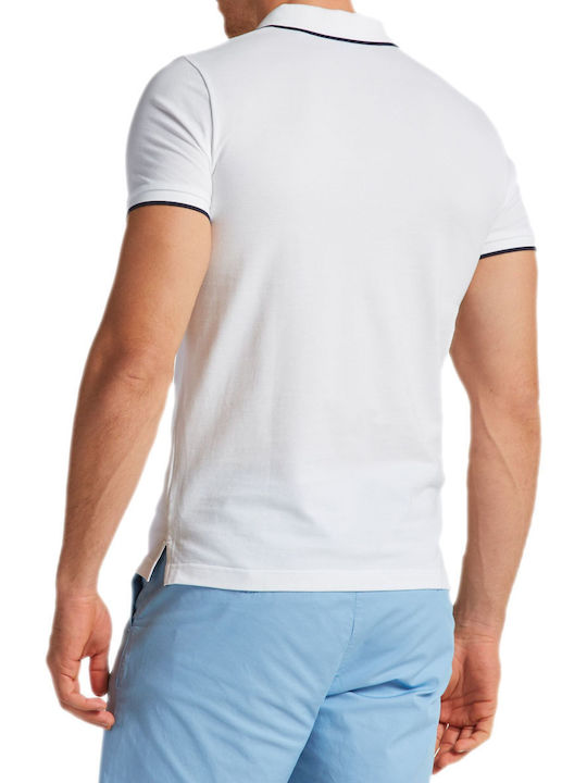 Gant Pique Polo Blouse White