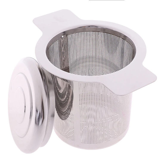 Filtru de Ceai cu mâner din Oțel Inoxidabil 1buc ZE1AG93QWS08