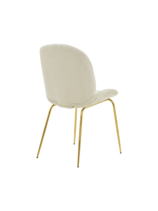 Maley Dining Room Velvet Chair Ivawar 47x60x90cm